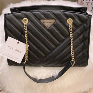 Ellen tracy purse leather Clearance